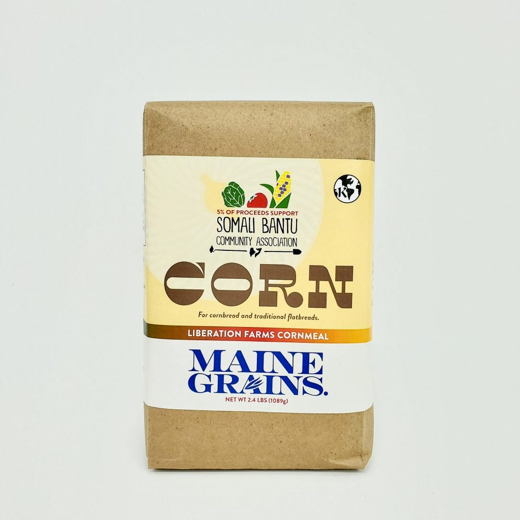 Maine Grains cornmeal from Liberation Farms